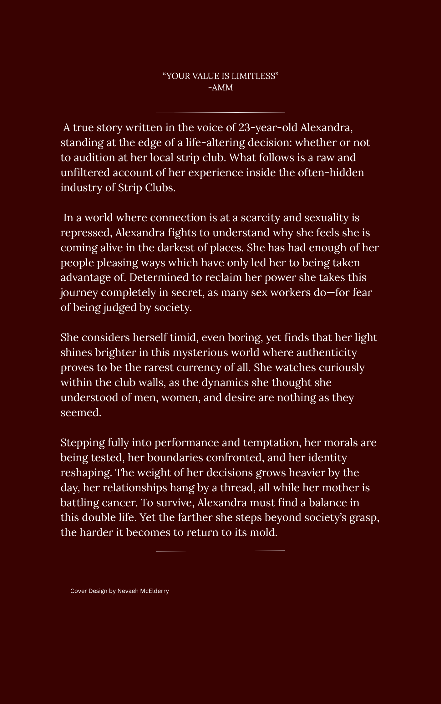 Beautifully Chaotic : A stripper's Diary [Hardcover Edition]